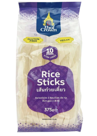 THAI CROWN Noodle Rice Stick 10mm 375G