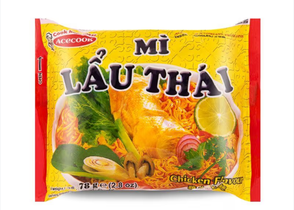 Mi Lau Thai Chicken Flav Noodles 78g