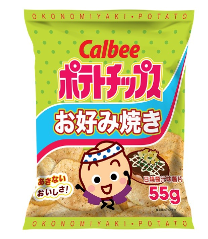 卡乐B薯片日烧酱汁55G