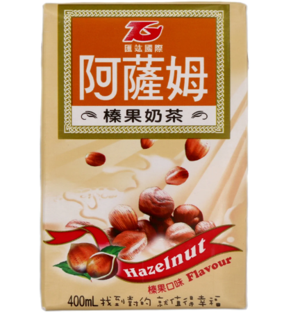 阿萨姆榛果奶茶400ML
