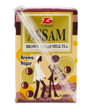 阿萨姆黑糖珍珠奶茶400ML