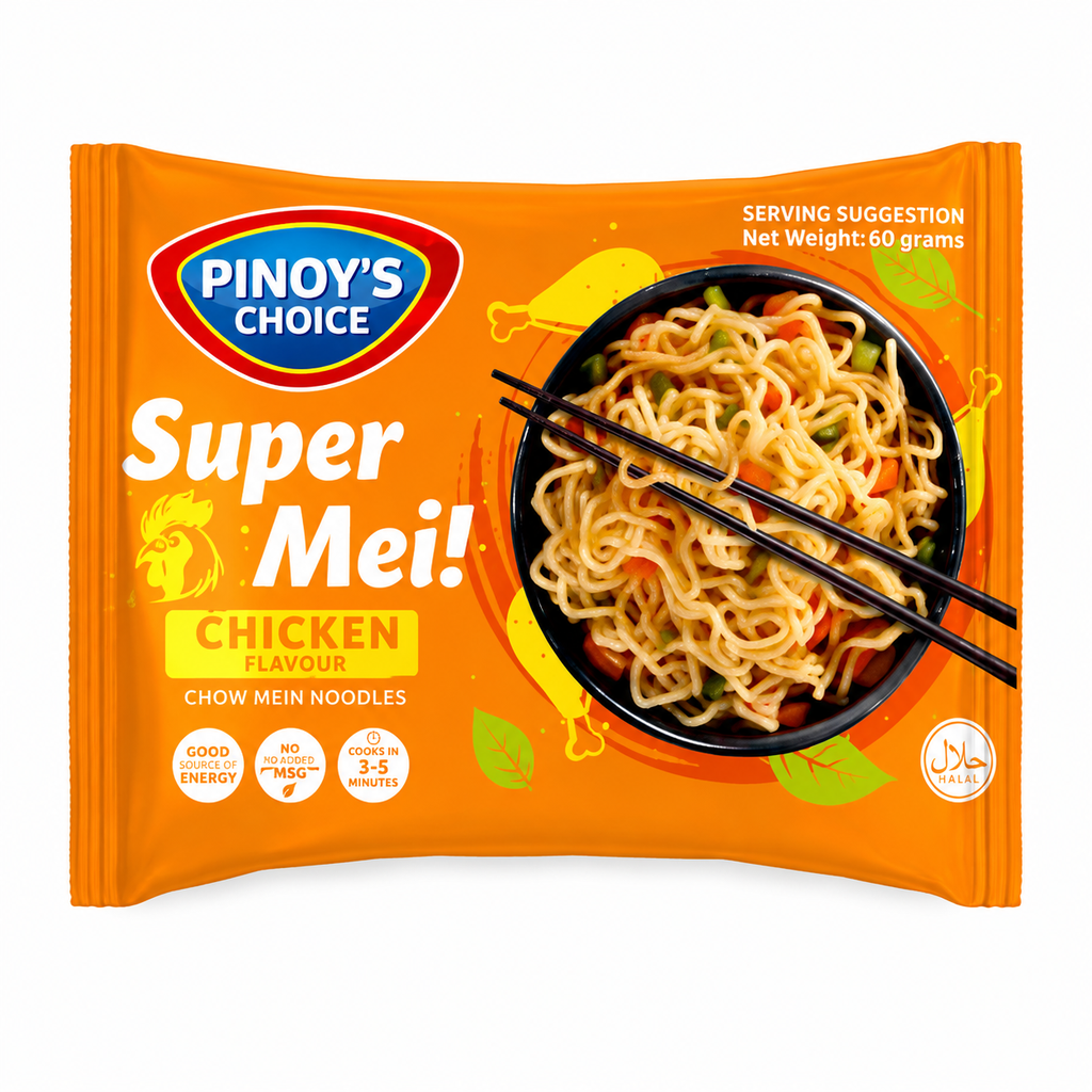 PINOY'S CHOICE Super Mei Noodle Chicken Flavour 60G