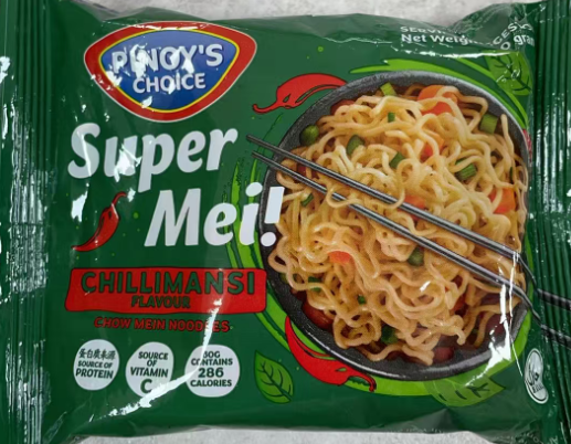 PINOY'S CHOICE Super Mei Noodle Chillimansi Flavour 60G