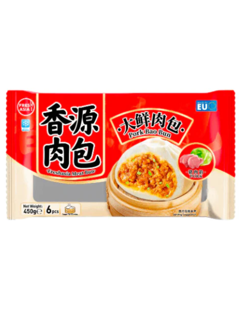 F&A Pork Bao Bun 450g
