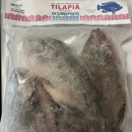 OCEANXPRESS Gutted Scaled Tilapia 2KG