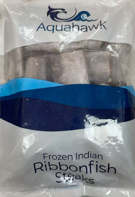 Aquahawk Frozen Ribbon fish steaks 1kg