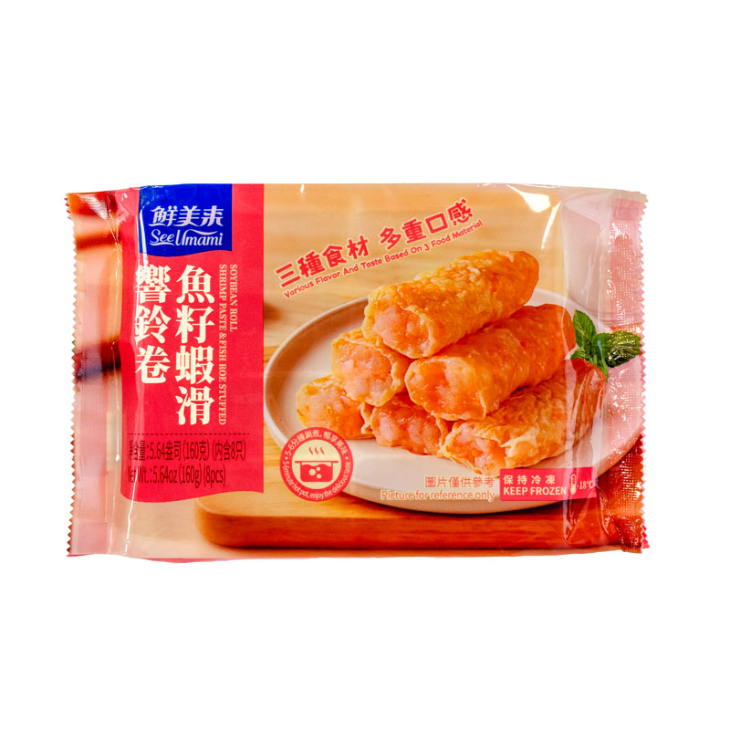 XML Shrimp Paste and Fish Roe Stuffed Soybean Roll 160g