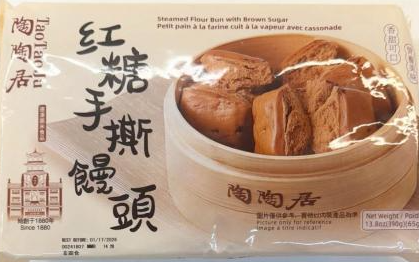 陶陶居红糖手撕馒头390G