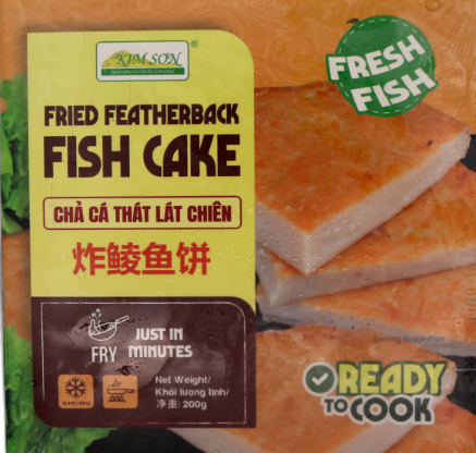 KIM SON Fried Featherback Fish Cake 200G