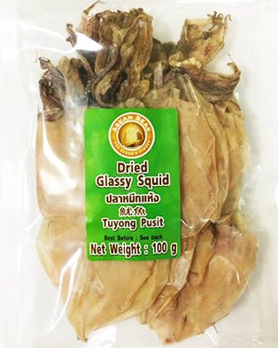 ASEAN SEAS Dried Glassy Squid 100G