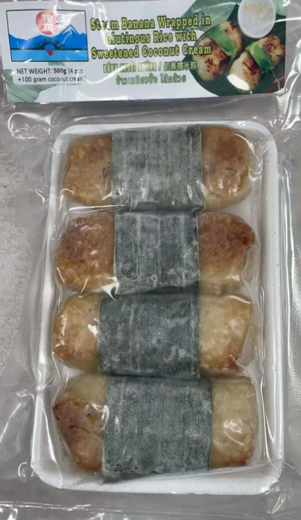 TOTO Steamed Banana Wrapped in Glutinous Rice 500G