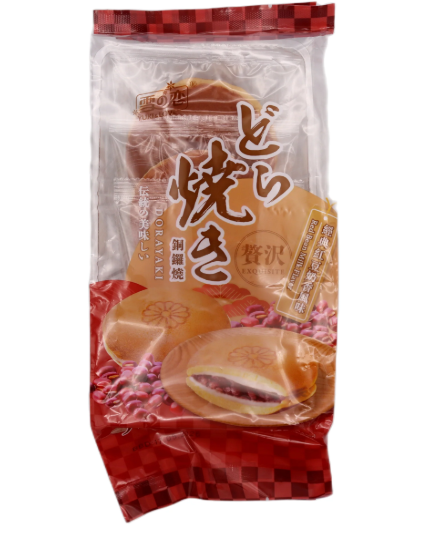 YUKI&LOVE Dorayaki Red Bean and Milk 3X55G