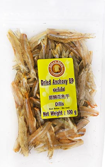 ASEAN SEAS银鳞花鱼干100G