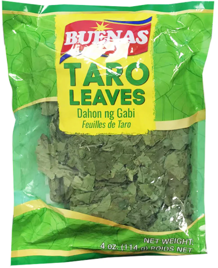 BUENAS Dried Taro Leaves 114G
