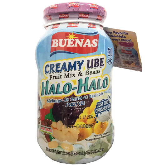 BUENAS Creamy Ube Halo Halo 340G