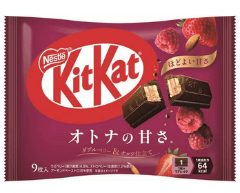 KITKAT双莓坚果巧克力味112G