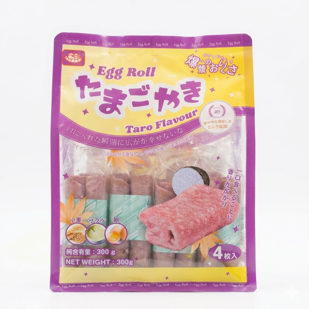 CARLOS-Purple Potato Flavor Egg Crust Toast 300G