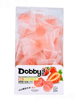 哆比草莓软糖100G