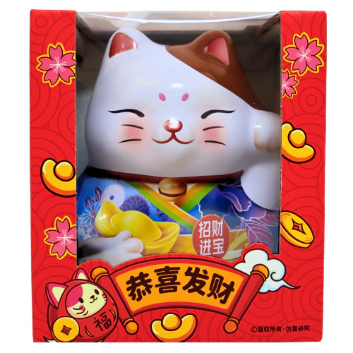 JINSIBO Congratulations On Your Fortune White Peach Mini Biscuits75g