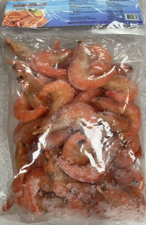 MILEGATE Cooked Head on Shell-on Shrimp 30/40 1KG
