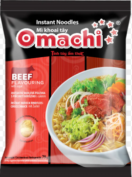 OMACHI牛肉味土豆淀粉方便面79G