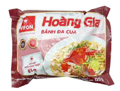VIFON蟹肉味速食糙​​米面120G