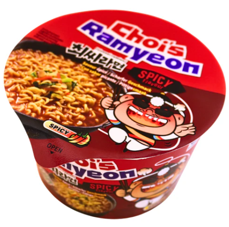 CHOI'S RAMYEON Bowl Noodle Spicy Flavour 107G
