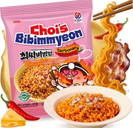 CHOI'S RAMYEON方便面芝士口味131G x 5