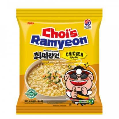 CHOI'S RAMYEON Noodle Chicken Flavor 113G x 5