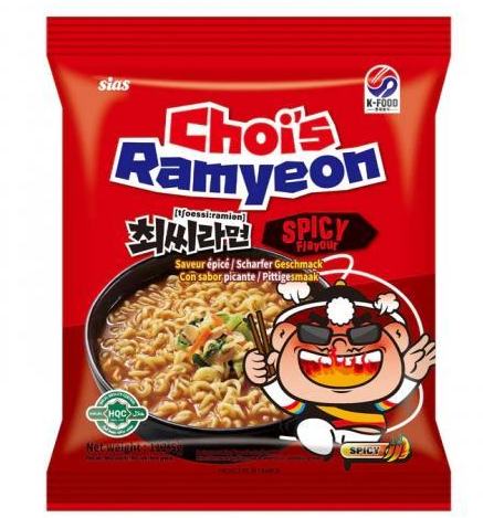 CHOI'S RAMYEON方便面辣味112G x 5