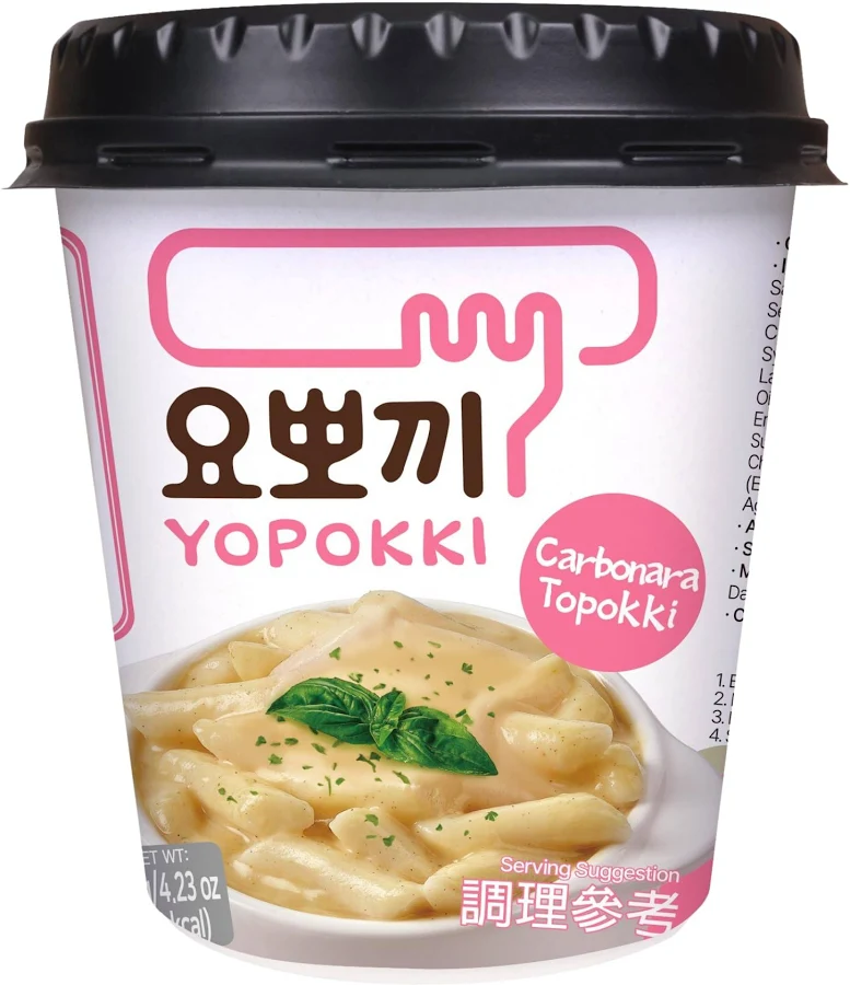 YOPOKKI 奶油味年糕杯120g