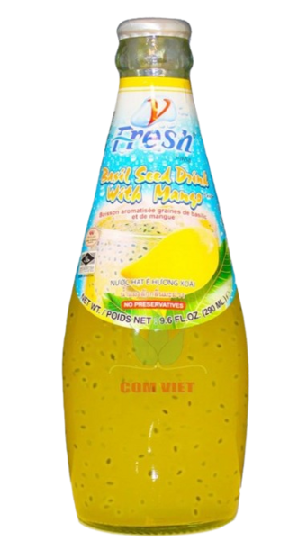 V-FRESH Mango Drink With Basil Seed290ml