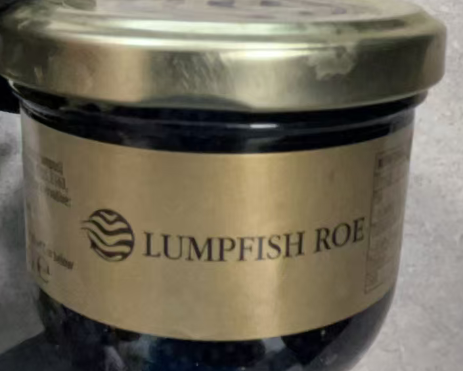 NORA SEAFOOD Black Lumpfish Roe 100G
