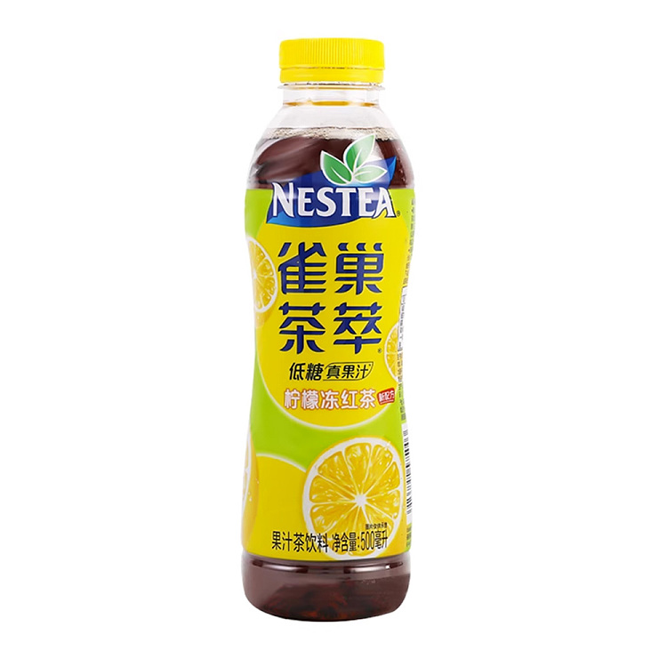 雀巢茶萃柠檬冻红茶500ml