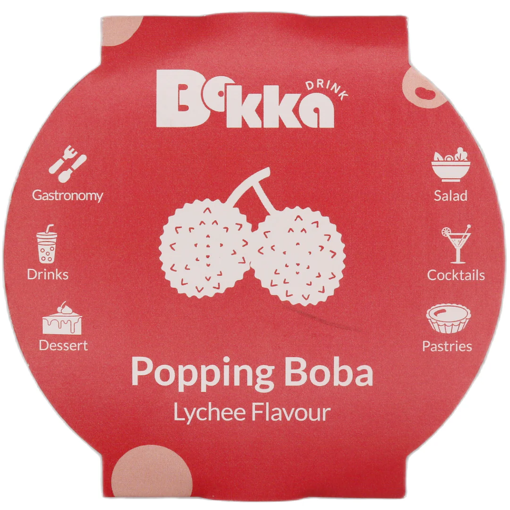 PB Bokka Popping Boba Lychee Flavour140g