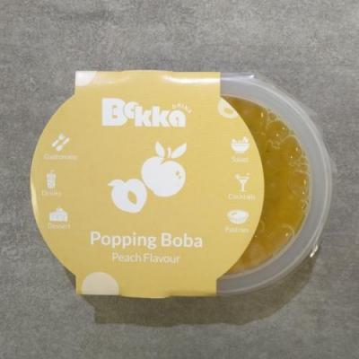 PB Bokka Popping Boba Peach Flavour140g
