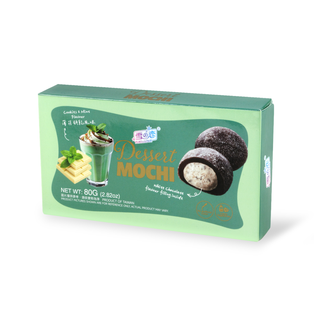 YUKI LOVE Dessert Mochi Cookies Mint Flavour80g