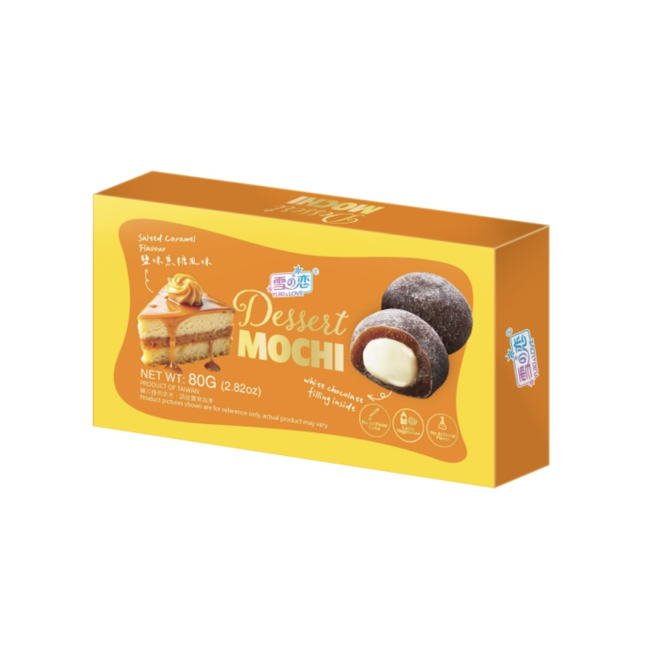 YUKI LOVE Dessert Mochi Salted Caramel Flavour80g