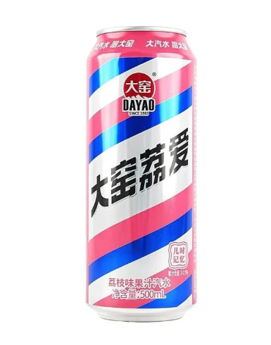 DA YAO Soda Water Lychee Flavor 500ML