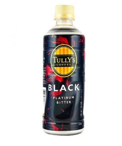 ITOEN Tully's Platinum Bitter Black Coffee 500ML