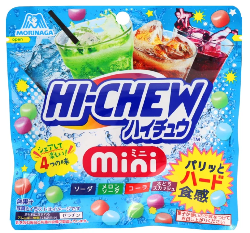 MORINAGA Hi Chew Mini Candy Assorted Flavous60g