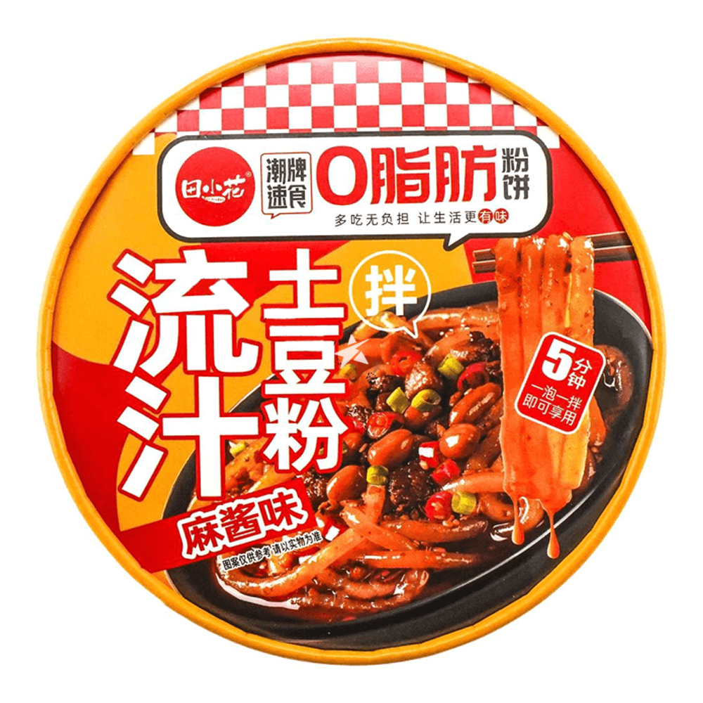 田小花0脂流汁土豆粉麻酱味288g