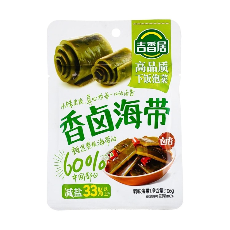 吉香居香卤海带106g