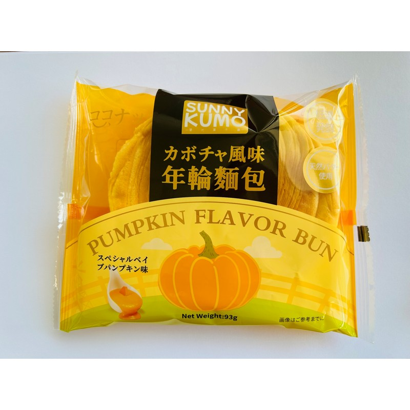 SUNNY KUMO贝贝南瓜年轮面包93g
