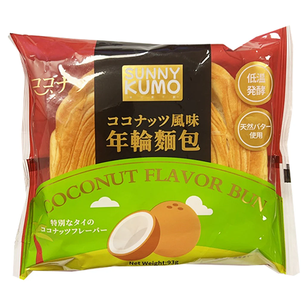 SUNNY KUMO牛奶椰子年轮面包93g