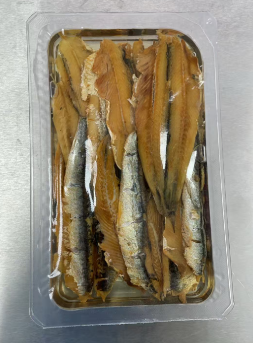 Hot Smoked Anchovy Fillets in Sunflower Oil 125G