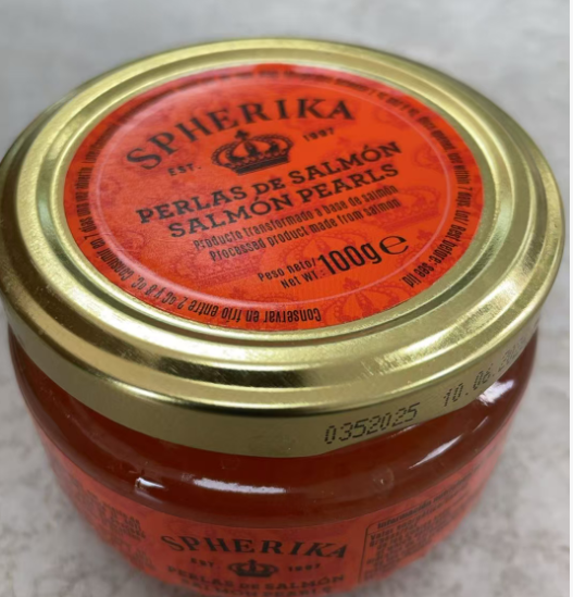 SPHERIKA Salmon Pearls 100G