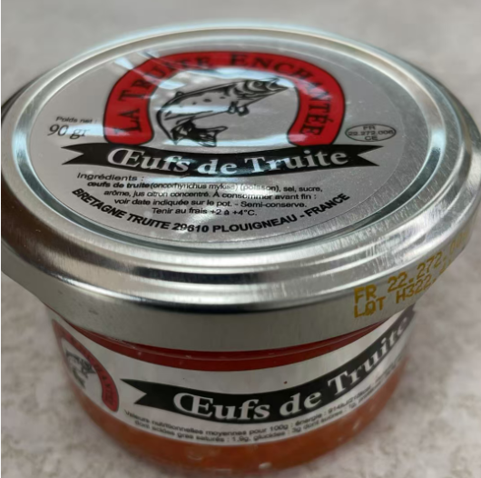 La TRUITE ENCHANTEE Trout Roe 90G