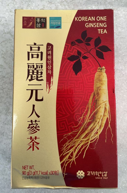 韩国高丽元人参茶90G