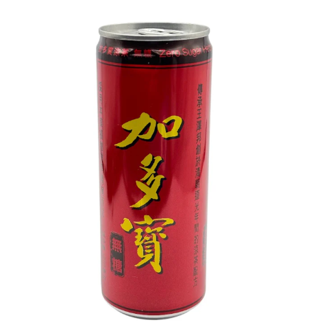 加多宝红罐装凉茶无糖310ML